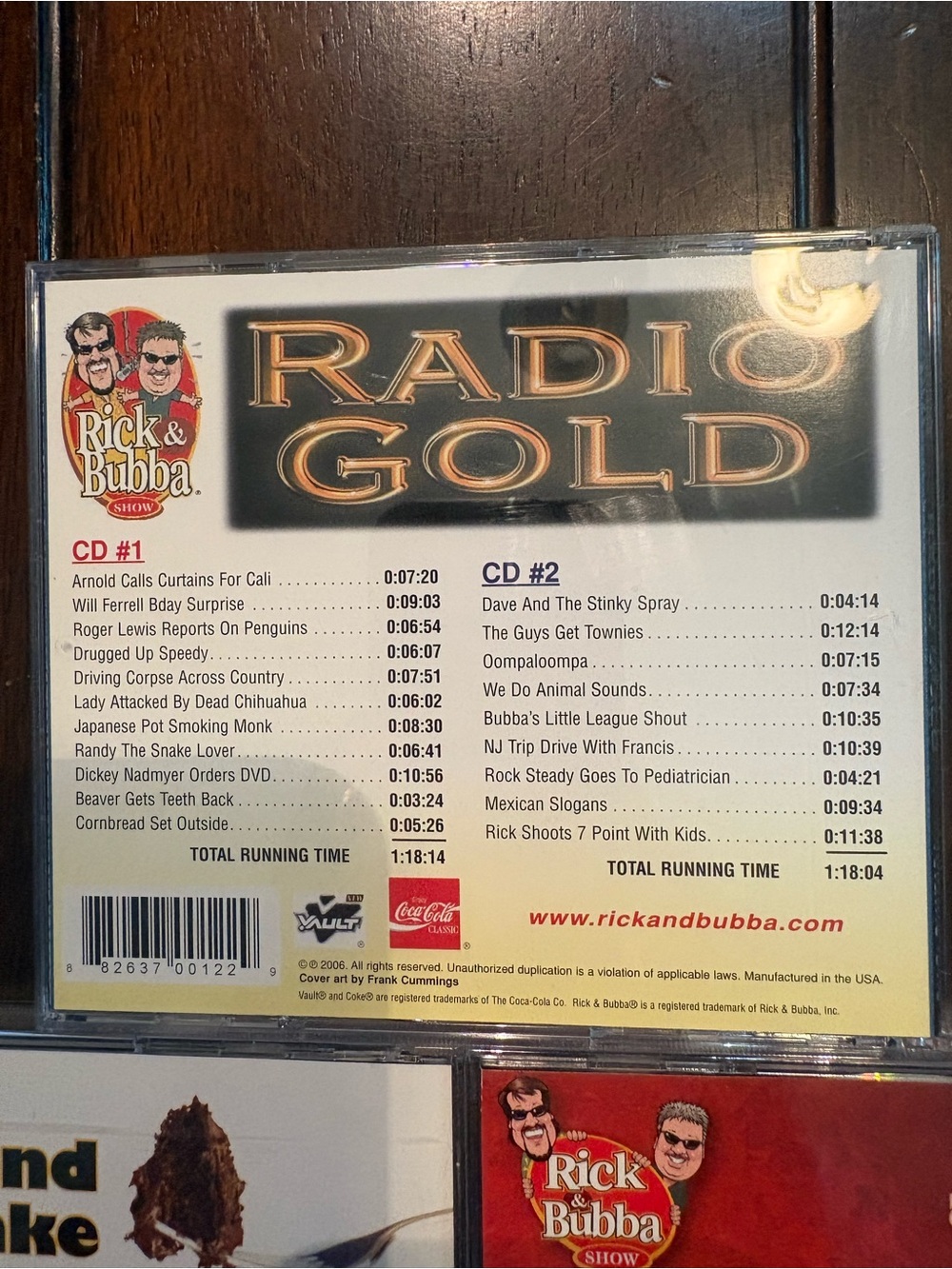 Rick & Bubba CD 2 Disc Bundle of 5 (10 CDs total) - Picture 3 of 7